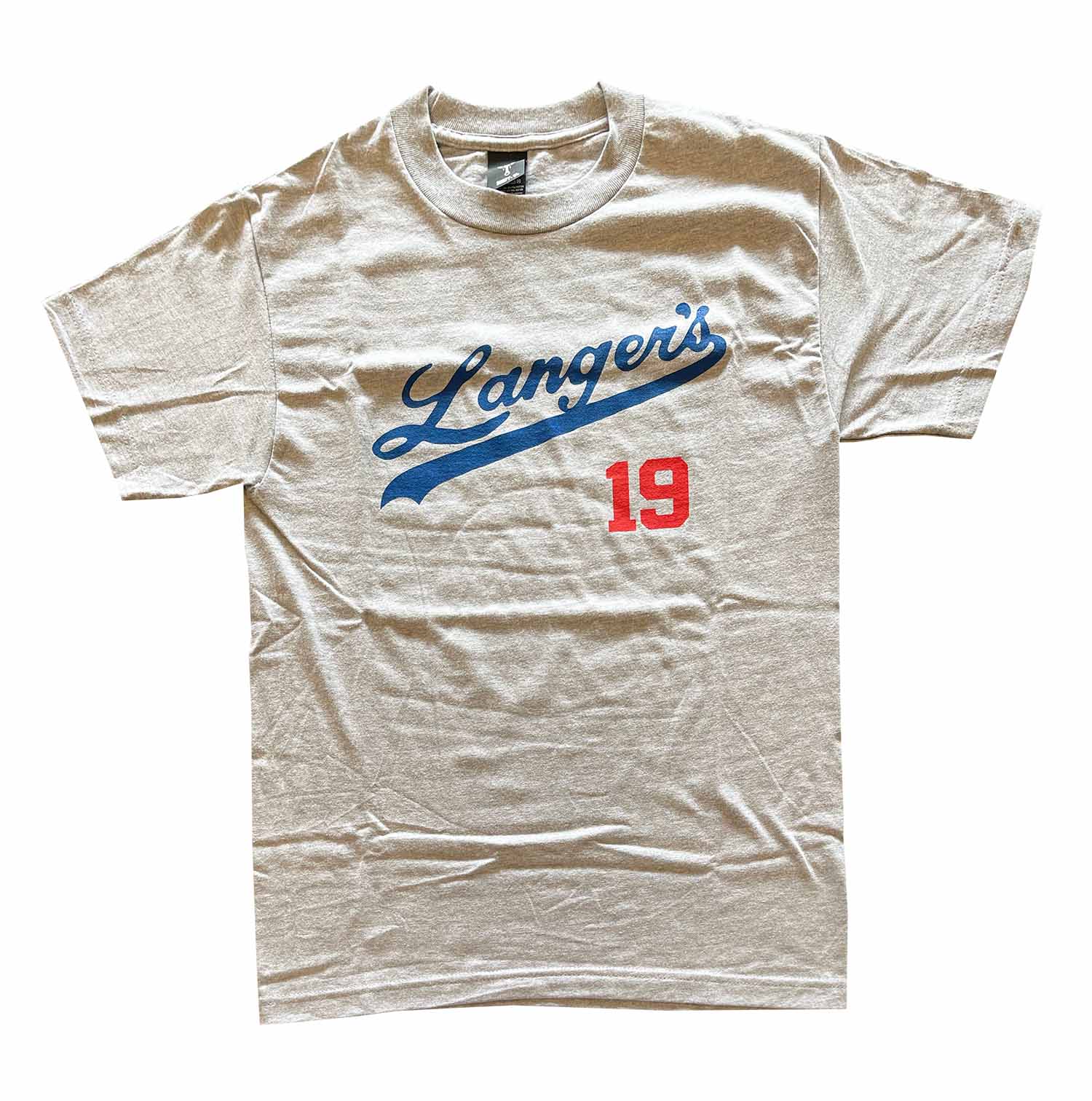 Langer's Dodgers-Style #19 Shirt